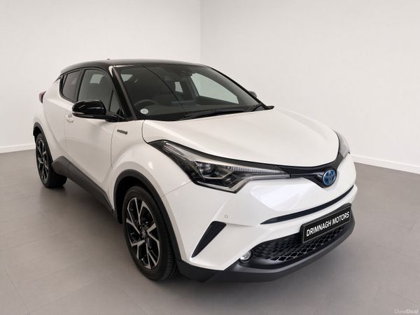 Toyota C-HR SUV, Petrol Hybrid, 2019, White