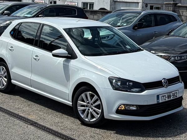 Volkswagen Polo Hatchback, Petrol, 2017, White