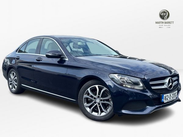 Mercedes-Benz C-Class Saloon, Diesel, 2016, Blue
