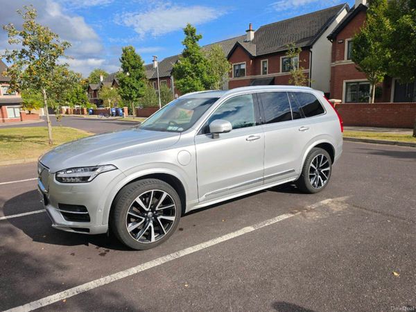 Volvo XC90 SUV, Petrol Hybrid, 2019, Silver