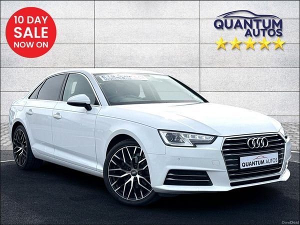 Audi A4 Saloon, Petrol, 2018, White