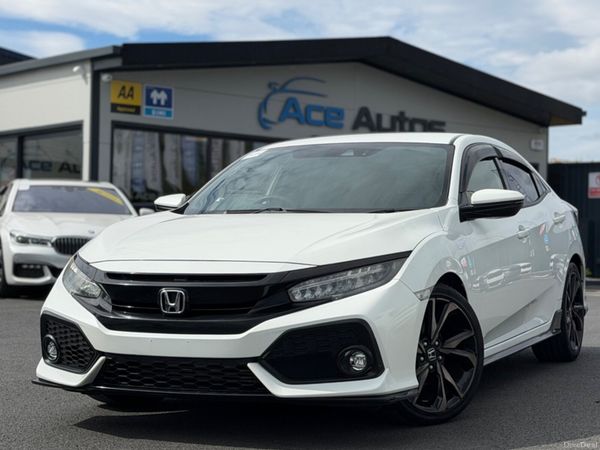 Honda Civic Hatchback, Petrol, 2019, White