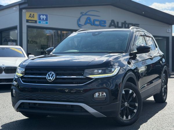 Volkswagen T-Cross SUV, Petrol, 2020, Black