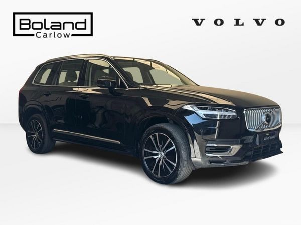 Volvo XC90 SUV, Petrol Plug-in Hybrid, 2024, Black