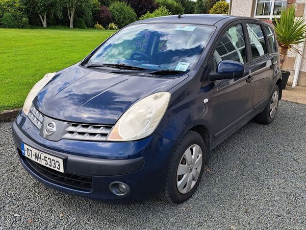 Nissan Note MPV, Petrol, 2007, Blue