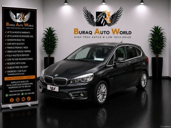 BMW 2-Series Hatchback, Petrol, 2015, Black