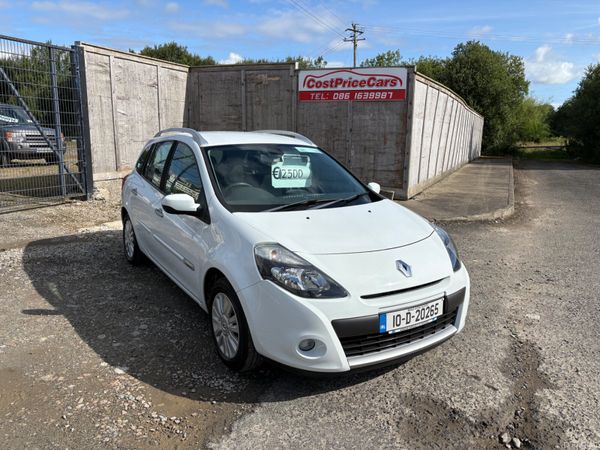 Renault Clio Hatchback, Petrol, 2010, White