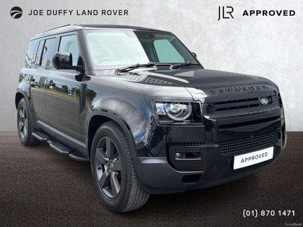 Land Rover Defender SUV, Petrol Plug-in Hybrid, 2023, Black