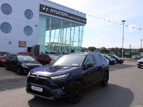 Toyota RAV4 SUV, Petrol Hybrid, 2024, Blue