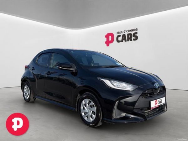 Toyota Yaris Hatchback, Petrol Hybrid, 2021, Black