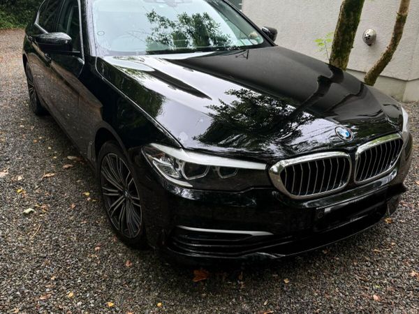 BMW 5-Series Saloon, Diesel, 2017, Black