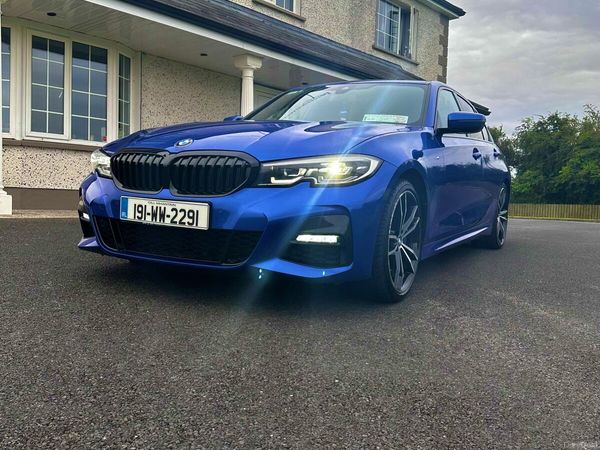BMW 3-Series Saloon, Diesel, 2019, Blue