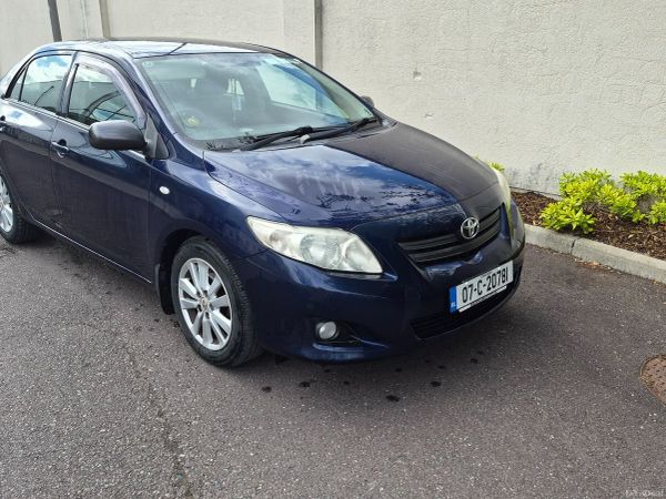 Toyota Corolla Saloon, Petrol, 2007, Blue