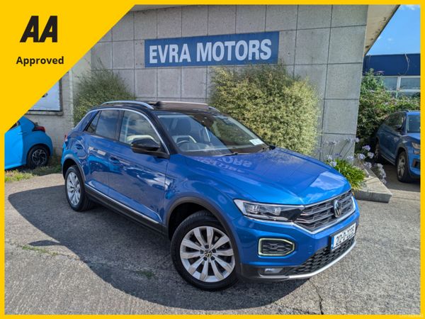 Volkswagen T-Roc SUV, Petrol, 2021, Blue