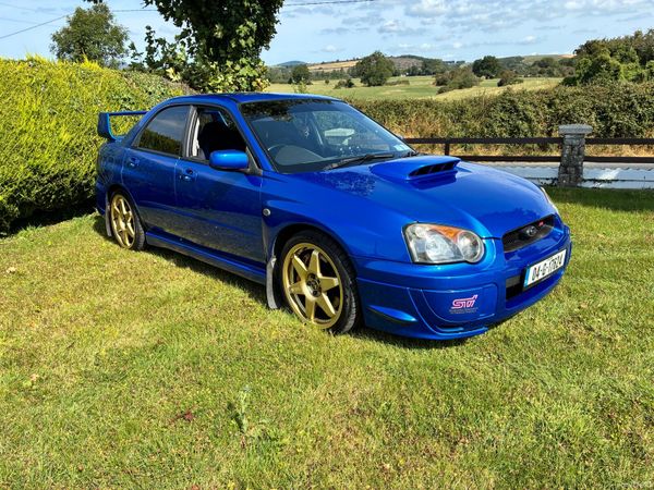 Subaru Impreza Saloon, Petrol, 2004, Blue