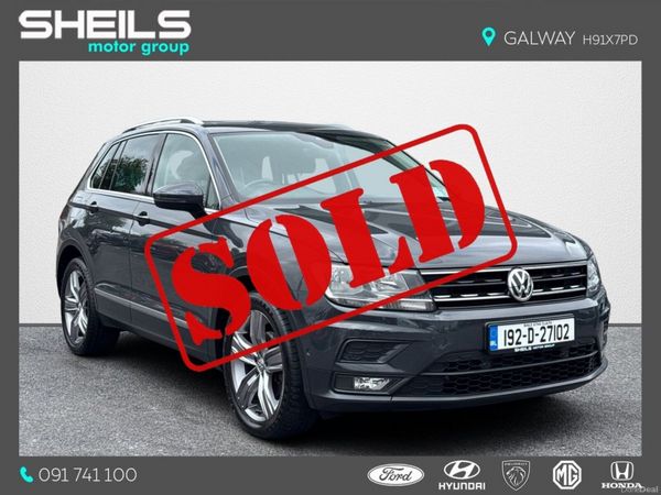 Volkswagen Tiguan SUV, Diesel, 2019, Grey