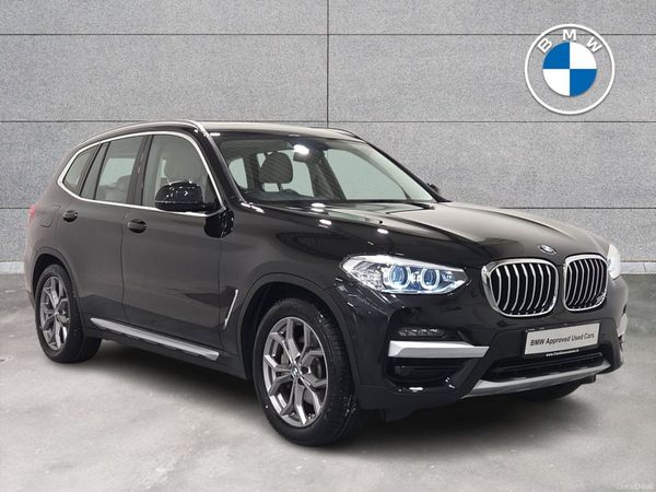 BMW X3 SUV, Petrol Plug-in Hybrid, 2021, Black