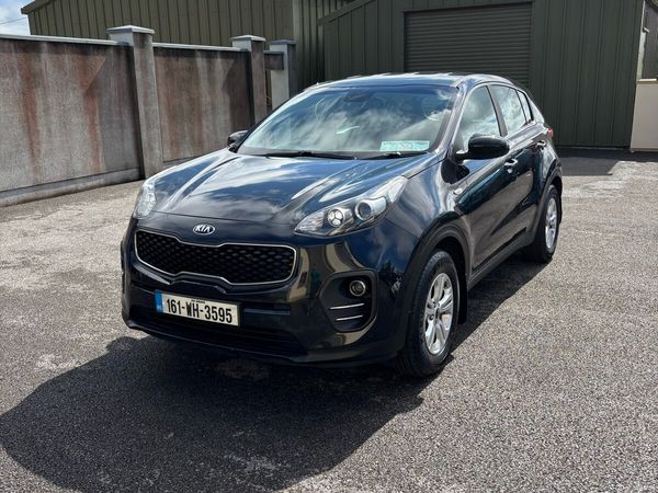 Kia Sportage SUV, Diesel, 2016, Black