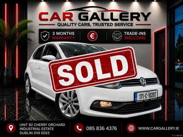Volkswagen Polo Hatchback, Petrol, 2017, White