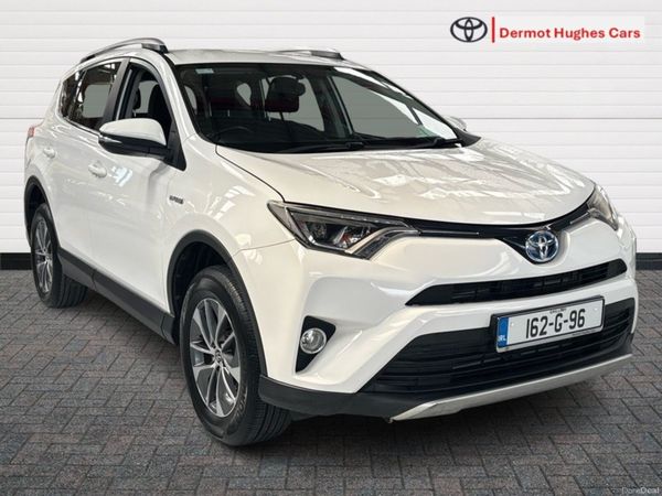 Toyota RAV4 SUV, Petrol Hybrid, 2016, White