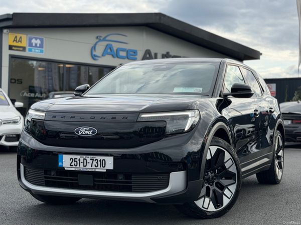 Ford Explorer SUV, Electric, 2025, Black
