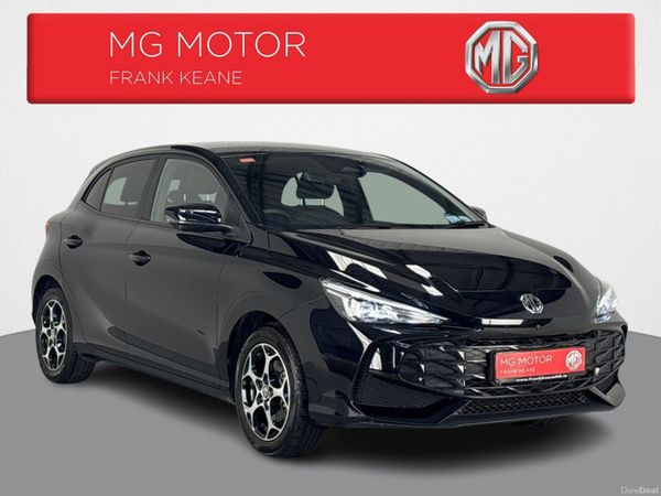 MG MG3 Hatchback, Petrol Hybrid, 2024, Black