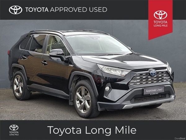 Toyota RAV4 SUV, Petrol Hybrid, 2022, Black
