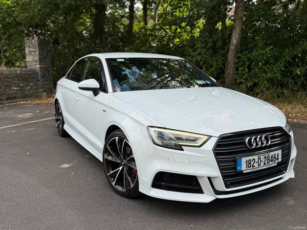 Audi A3 Saloon, Petrol, 2018, White