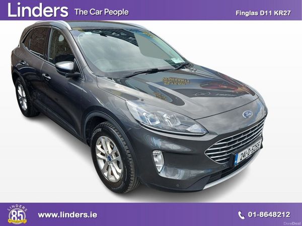 Ford Kuga SUV, Petrol Plug-in Hybrid, 2024, Grey