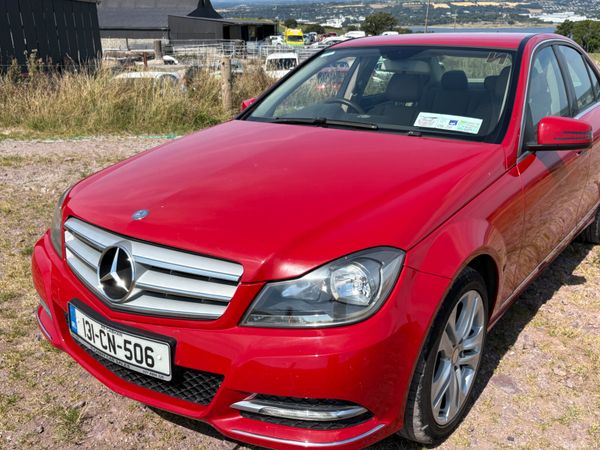 Mercedes-Benz C-Class Saloon, Diesel, 2013, Red