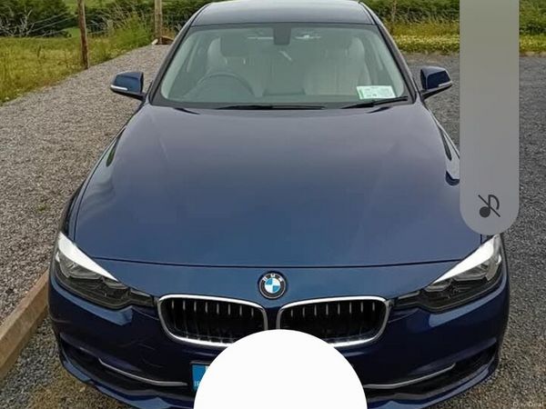 BMW 3-Series Saloon, Diesel, 2016, Blue