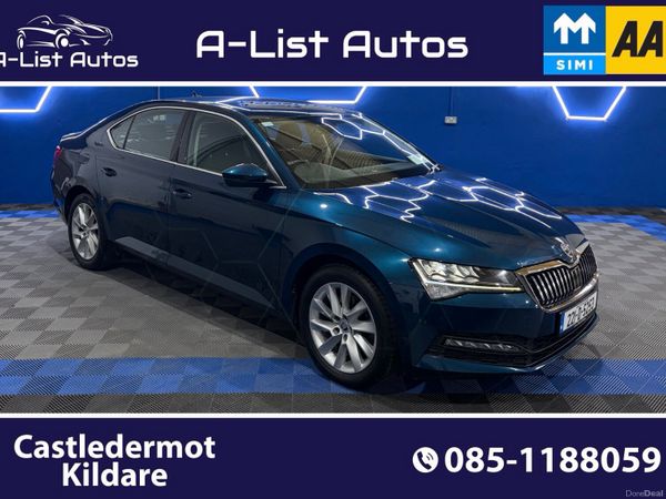 Skoda Superb Saloon, Diesel, 2022, Blue