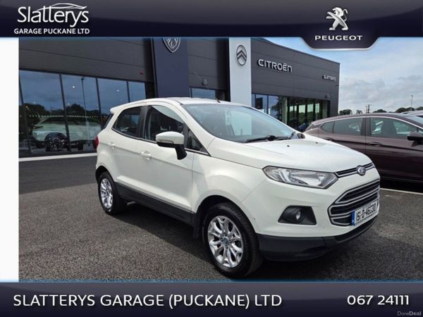 Ford EcoSport SUV, Diesel, 2015, White