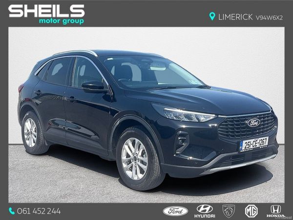 Ford Kuga SUV, Petrol Plug-in Hybrid, 2025, Black