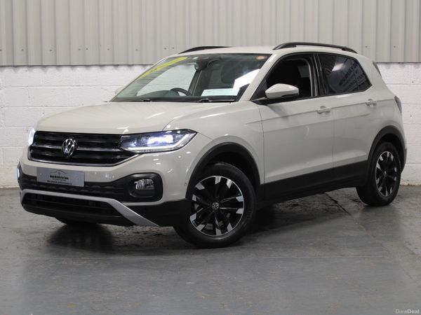 Volkswagen T-Cross SUV, Petrol, 2023, Beige
