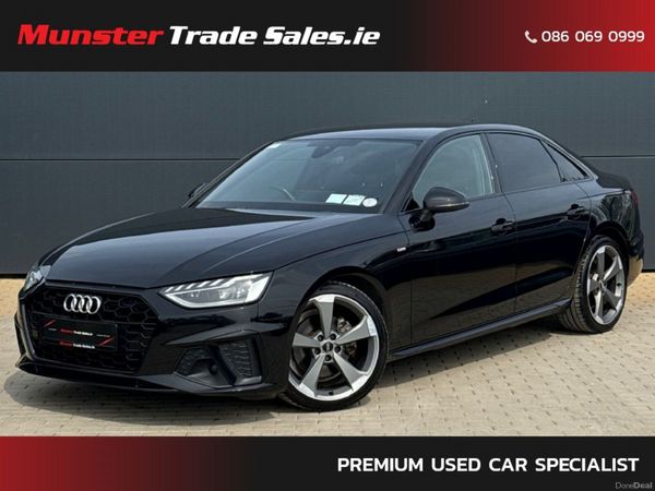 Audi A4 Saloon, Diesel, 2020, Black