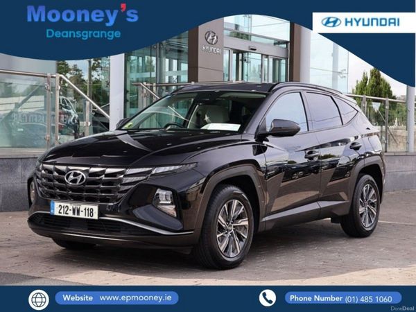 Hyundai Tucson SUV, Petrol Hybrid, 2021, Black