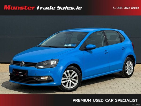Volkswagen Polo Hatchback, Petrol, 2017, Blue