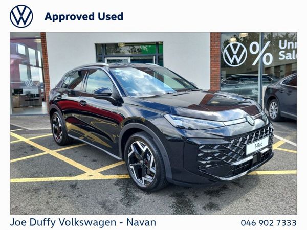 Volkswagen T-Roc SUV, Petrol, 2026, Black