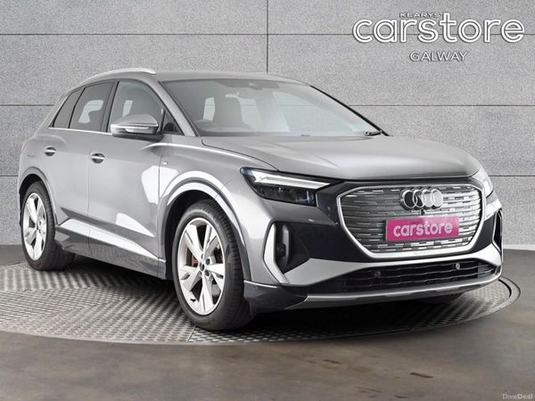 Audi Q4 e-tron SUV, Electric, 2023, Grey