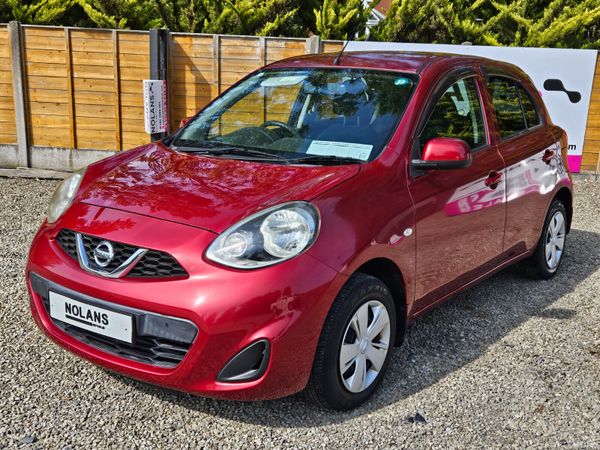 Nissan March Hatchback, Petrol, 2013, Red