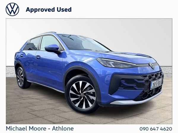 Volkswagen T-Roc SUV, Petrol, 2026, Blue