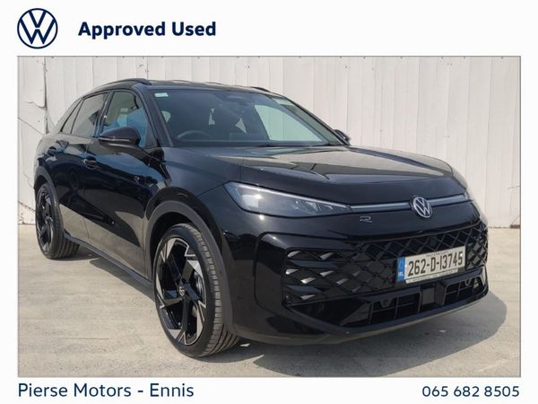 Volkswagen T-Roc SUV, Petrol, 2026, Black