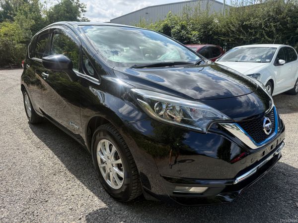 Nissan Note Hatchback, Petrol Hybrid, 2020, Black