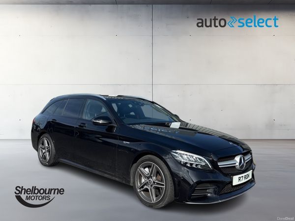 Mercedes-Benz C-Class Estate, Petrol, 2019, Black