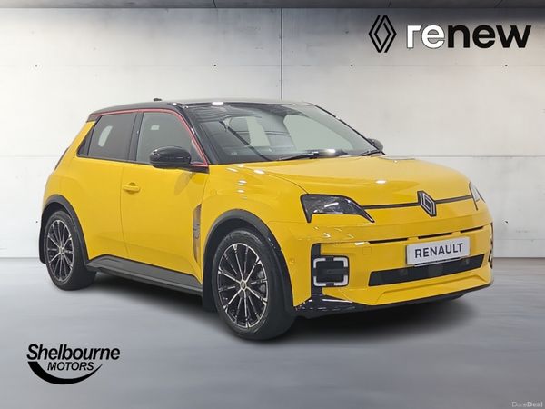 Renault 5 Hatchback, Electric, 2026, Yellow
