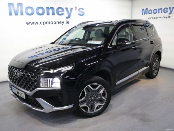 Hyundai Santa Fe SUV, Petrol Plug-in Hybrid, 2023, Black