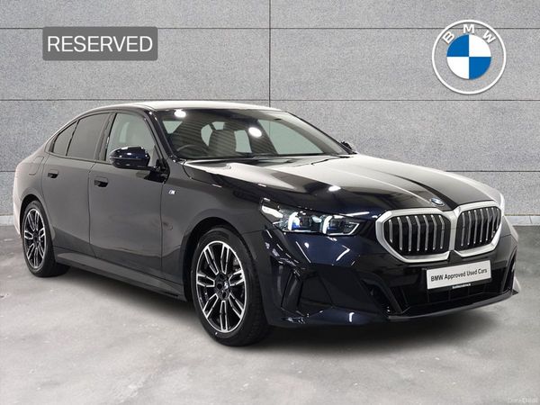 BMW 5-Series Saloon, Petrol, 2024, Black
