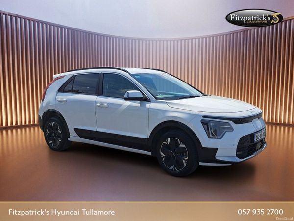Kia Niro SUV, Electric, 2024, White