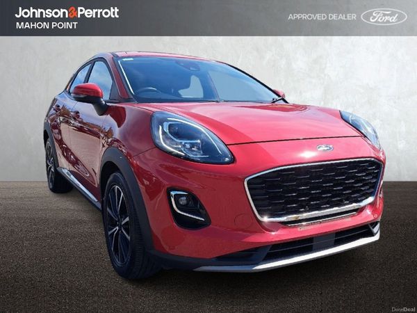 Ford Puma MPV, Petrol Hybrid, 2023, Red